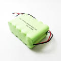12V 2400mAh AA Ni-MH Rechargeable Battery Pack with Connector and Wire